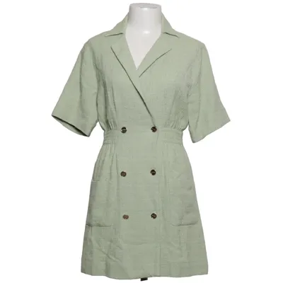 Dress (Green) from Sandro Acrylic, Cotton, Polyamide, Viscose