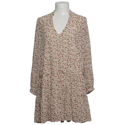 Dress (White, Brown) from Jus de Pom Polyester