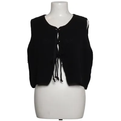 Gilet (Zwart) van Sweet Lover Acryl, Katoen