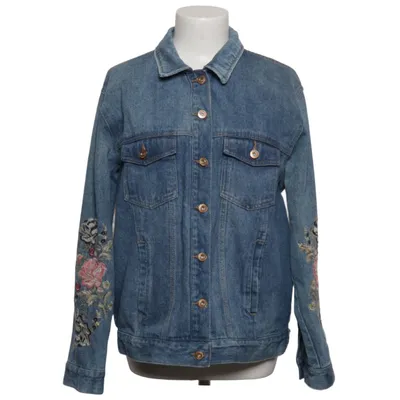 Denimjakke (Blå, Flerfarvet) fra ONLY Blue Denim Bomuld