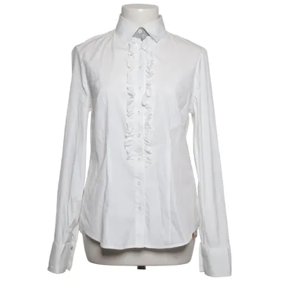 Shirt (Wit) van Wallmann Katoen, Elastaan, Polyamide