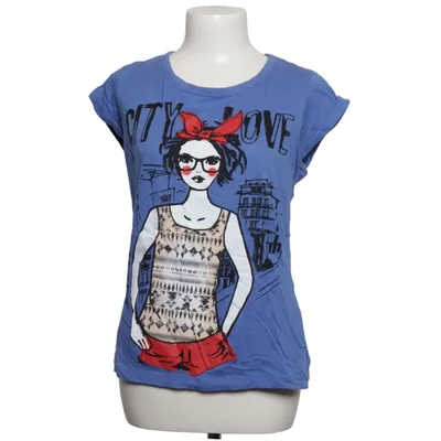 T-shirt (Blå) fra Clockhouse Bomuld