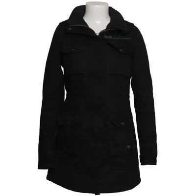 Parka (Black) from Black Premium by EMP Cotton, Polyester