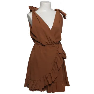 Halternek jurk (Beige) van Melitea Elastaan, Polyester