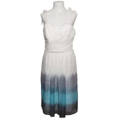 Cocktailjurk (Wit, Blauw, Grijs) van Venitti Polyester, Viscose