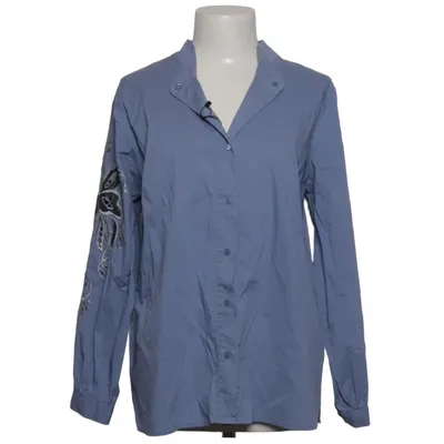 Chemise (Bleu) de Sarah Kern Coton, Élasthane, Polyester