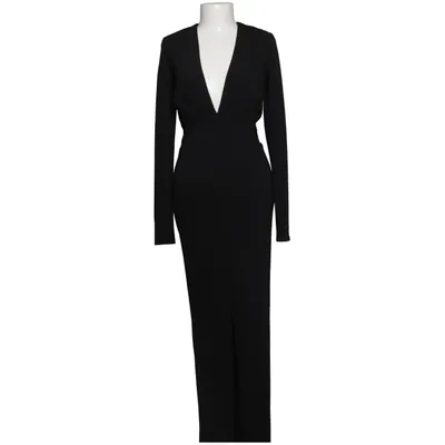 Maxikjole (Sort) fra ASOS Tall Elastan, Polyester