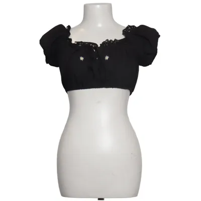 Dirndlblus (Svart) från Original Steindl Bomull, Polyester