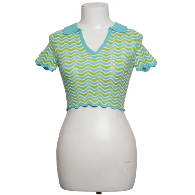 Pikétröja (Blå, Grön, Vit) från FB Sister Knitwear