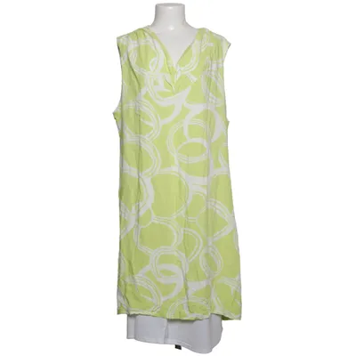 Kjole (Grøn, Hvid) fra Kekoo Design Bomuld, Elastan, Polyamid, Viscose