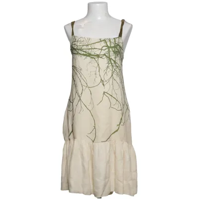 Dress (Beige, Green) from H. Fredriksson Silk