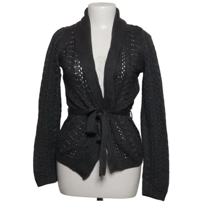 Wrap cardigan (Gray) from More & More Acrylic, Cotton