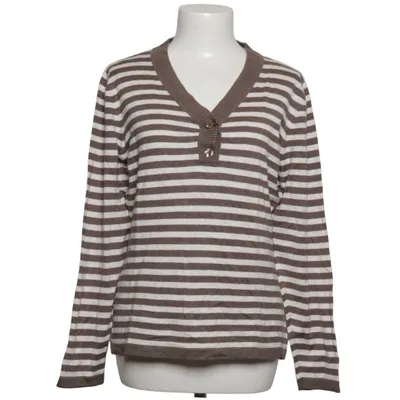 Pullover (Brun, Beige) Elastan, Polyamid, Viscose