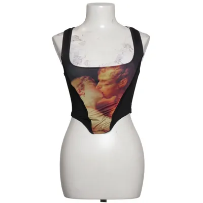 Crop top (Sort) fra Kikiriki