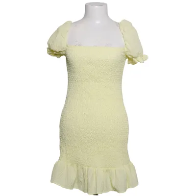 Klänning (Gul) från Zara Elastan, Polyester