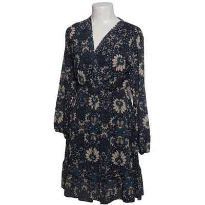 Klänning (Blå, Beige, Brun) från Adele Altman Elastan, Polyester