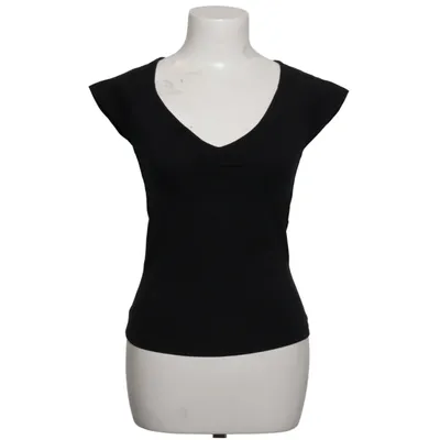 T-shirt (Black) from Bershka Cotton, Elastane