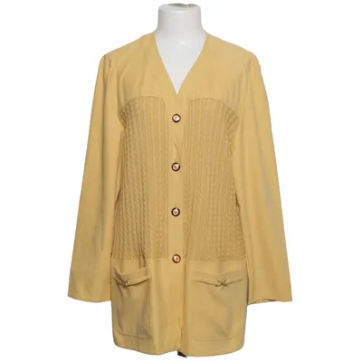 Cardigan (Yellow) from Frankenwälder Acrylic, Cotton, Polyester