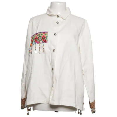 Blazer (Blanc, Or, Vert) de MissKoo Polyester