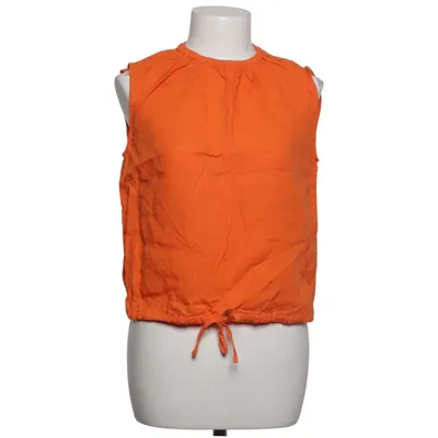 Top (Oranje) van Marc O'Polo Linnen