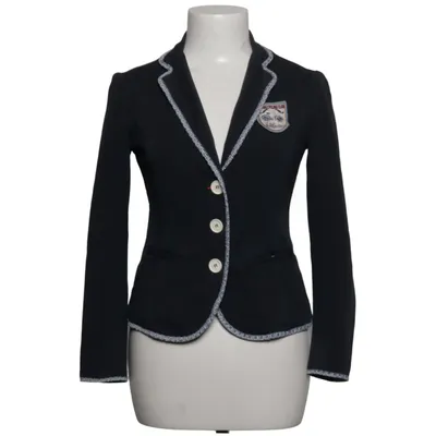 Blazer (Blue) from Luis Trenker Cotton, Elastane