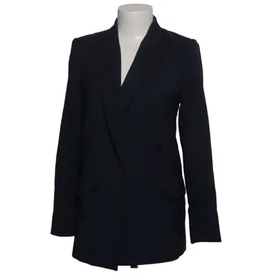 Blazer (Blue) from Massimo Dutti Elastane, Polyester, Viscose