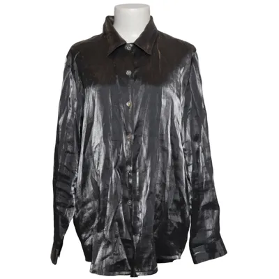 Skjorte (Grå) fra Maria Bellesi Polyester, Viscose