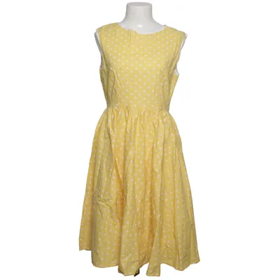 Robe (Jaune, Blanc) de Anmol Coton