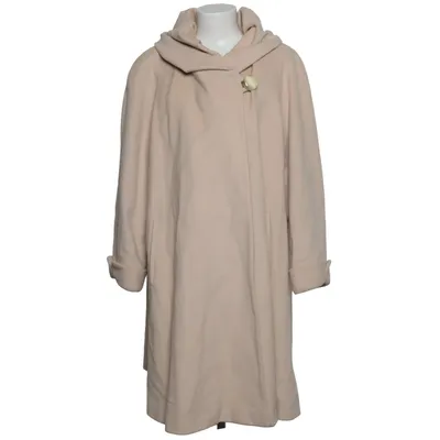Frakke (Beige) fra Petite Mademoiselle Polyamid, Uld