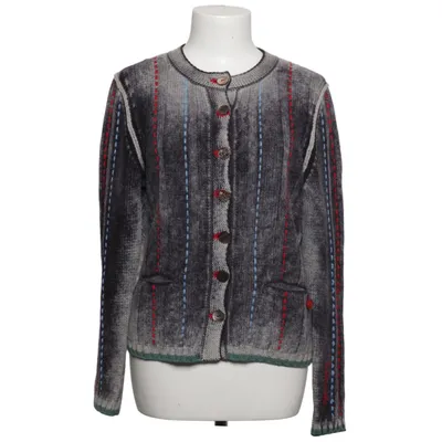 Cardigan (Gray, Multicolored) from ZauberMasche Cashmere, Wool