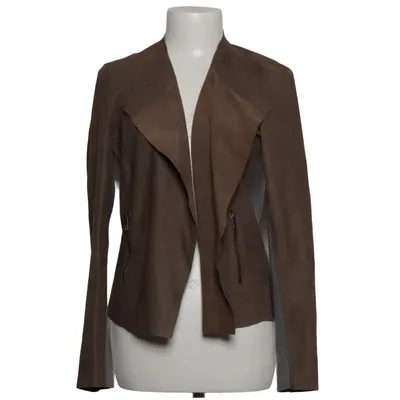 Läderjacka (Grön) från Selected Femme Skinn, Polyester