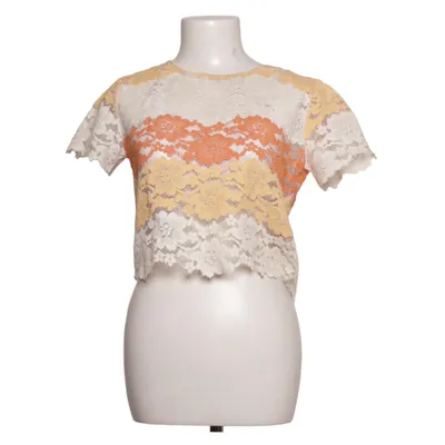 Top (Yellow, White, Orange) from Lily White Polyester