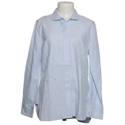 Shirt (Blauw) van By Malene Birger Katoen, Zijde