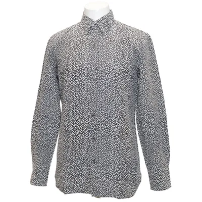 Chemise (Noir, Blanc, Multicolore) de Tom Ford Coton, Soie