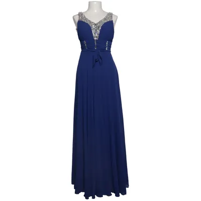 Evening gown (Blue) from Flam Mode Polyester