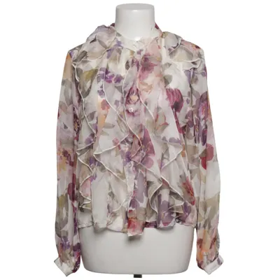 Blouse (White, Multicolored) from Jol Polyester