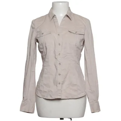 Skjorta (Beige) från Phildar Bomull, Elastan, Polyester