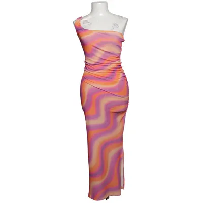 Maxi dress (Orange, Purple, Multicolored) from Bershka