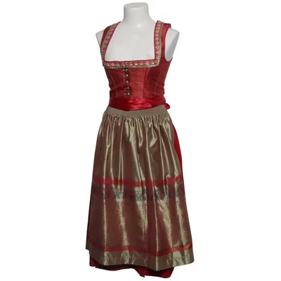 Dirndl (Rød, Guld, Flerfarvet) fra Country Line