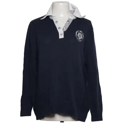 Rugby shirt (Blue, White) from Laura di Sarpi Acrylic, Cotton