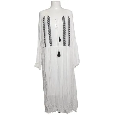 Klänning (Vit, Svart) från En Creme Polyester, Viskos