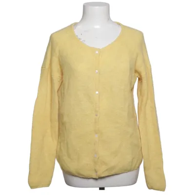 Cardigan (Yellow) from La Maille Sézane Alpaca wool, Mohair, Polyamide, Polyester