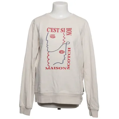 Sweatshirt (Beige, Red, Blue) from Scotch & Soda Elastane, Organic cotton, Polyester