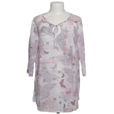 Tunique (Blanc, Violet) de Seidel Coton