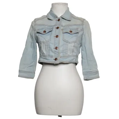 Veste en jean (Bleu) de Toxik3 Jeans Coton, Élasthane