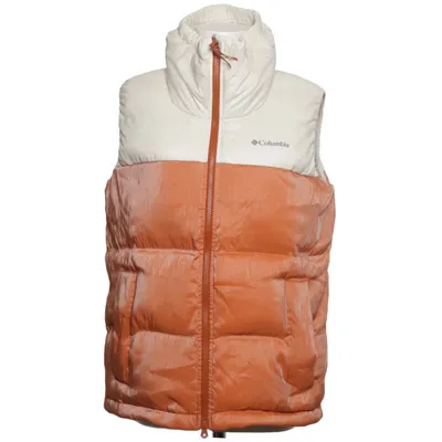 Dunväst (Beige, Orange) från Columbia Dun, Fjädrar, Polyamid, Återvunnen polyester