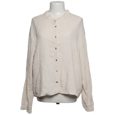 Blouse (White) from Shades Cotton, Elastane