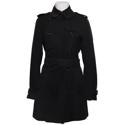 Trenchcoat (Svart, Flerfärgad) från Burberry Bomull, Polyester, Viskos