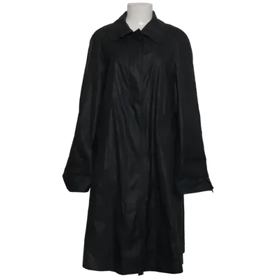 Regnfrakke (Blå) fra Delmod Polyamid, Polyester, Viscose