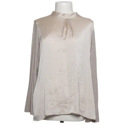 Blouse (Beige) from Le Comte Elastane, Polyester, Viscose
